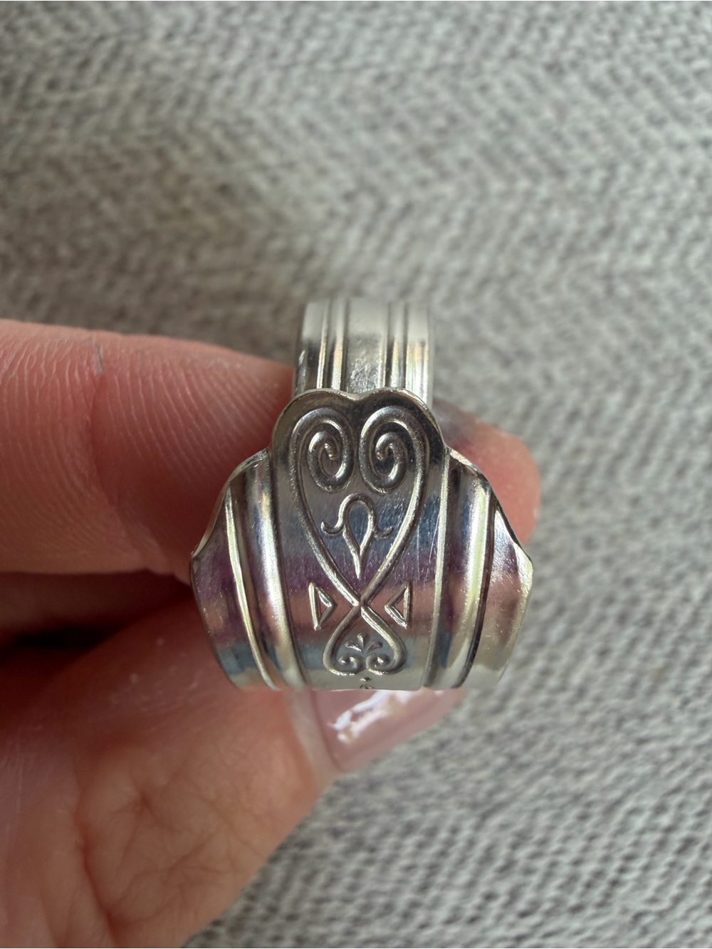 Handmade Spoon Ring - Picture 9 of 13